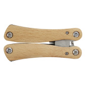 Anderson 12-function large wooden multi-tool - Natural