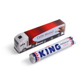 Mini truck met rol King pepermunt Mini truck met rol King pepermunt