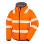 Recycled Ripstop Padded Safety Jacket - Fluorescent Orange - 4XL