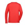 Ladies' Sports Shirt Long-Sleeved - bright-red - XS