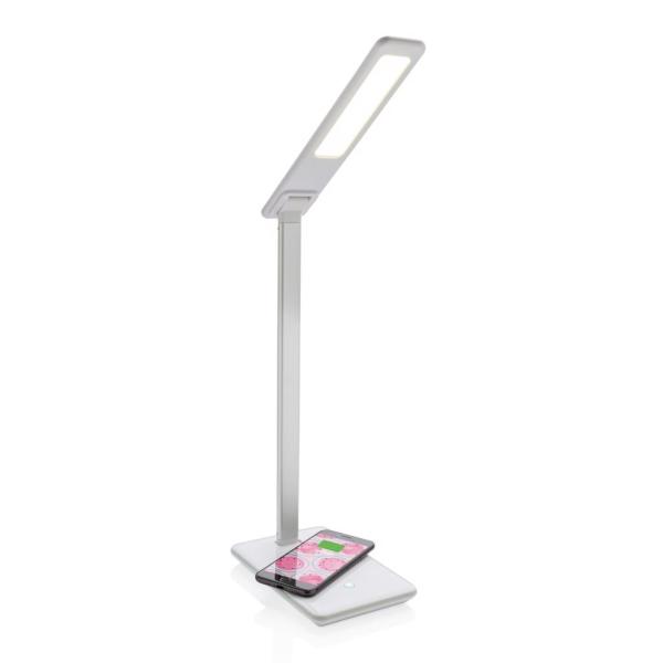 5W Wireless Charging Desk Lamp, white