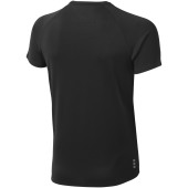 Niagara cool fit heren t-shirt met korte mouwen - Zwart - L