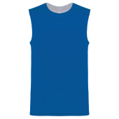 Unisex Omkeerbaar Sportshirt Sporty Royal Blue / White XS