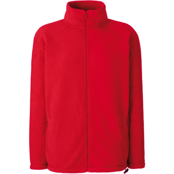 Full Zip Fleece (62-510-0) Red S