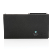 Swiss Peak RCS gerecycled PU bureau-organizer, zwart