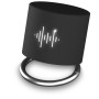 SCX.design S26 speaker 3W voorzien van ring met oplichtend logo - Zwart/Wit