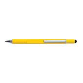 5-in-1 aluminium toolpen, geel