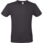 #E150 Men's T-shirt Black Pure XXL