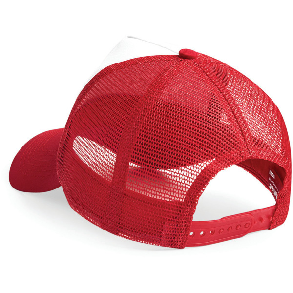 Snapback truckerpet Classic Red / White One Size