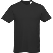 Heros heren t-shirt met korte mouwen - Zwart - 5XL