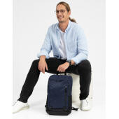 Jerusalem Laptop Backpack - Indigo Blue/Black - One Size