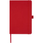 Honua A5 recycled paper notebook with recycled PET cover - Red