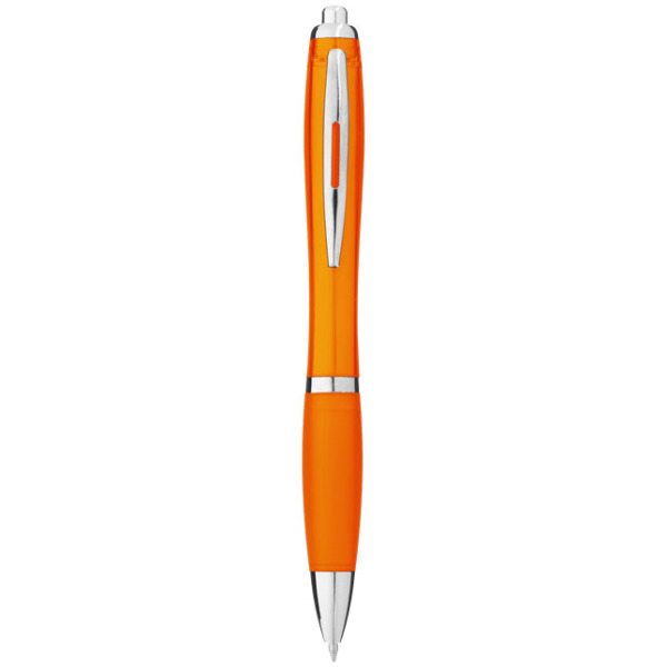 Nash kulspetspenna med färgad pennkropp och färgat grepp