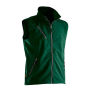 7502 Light softshell vest bosgroen l