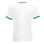 FOTL Valueweight Ringer T, White/Royal Blue, S