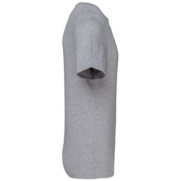 T-shirt ronde hals met korte mouwen uniseks Oxford Grey 4XL