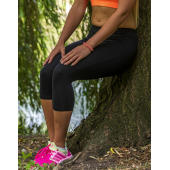 Women's Impact Softex® Capri Pants - Black - 2XS (6)