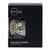 BRAINZ Kerstbal Speaker Goud