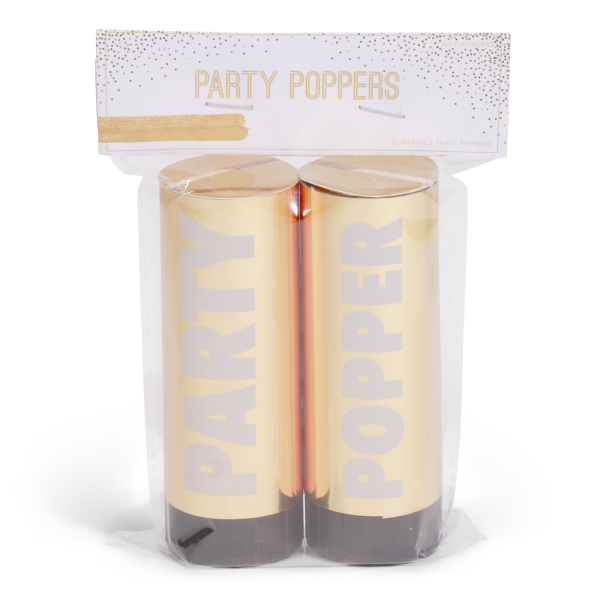 Party poppers