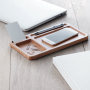 CLEANDESK organiser met draadloze lader