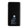 RCS gerecycled plastic 8.000 mAh draadloze powerbank, bruin