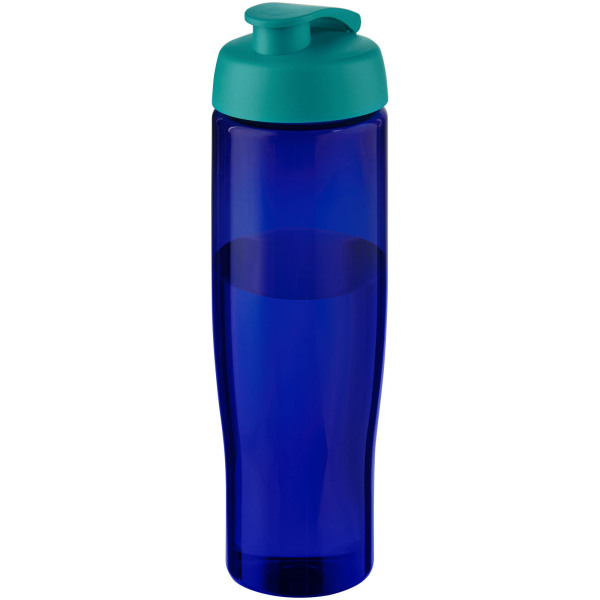 H2O Active® Eco Tempo 700 ml flip lid sport bottle - Aqua/Blue