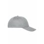 MB6236 6 Panel Cap Bio Cotton - light-grey - one size