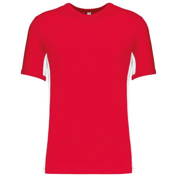 Tiger - Tweekleurig T-shirt Red / White S