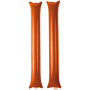 Cheer 2-piece inflatable cheering sticks - Orange