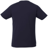 Amery Cool Fit kortärmad V-ringad t-shirt män - Marinblå - 3XL