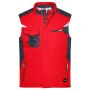 Craftsmen Softshell Vest - STRONG - - red/black - XXL