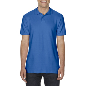 Gildan Polo Softstyle Double Pique SS for him 7686 royal blue XXL