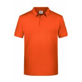 Men's Basic Polo - dark-orange - S