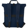 Joey 15” GRS recycled canvas rolltop laptop backpack 15L - Navy