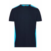 navy/turquoise