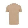 Iqoniq Manuel gerecycled katoen t-shirt ongeverfd, heather brown (M)