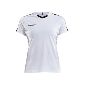 Craft Progress contrast jersey wmn white/black xl