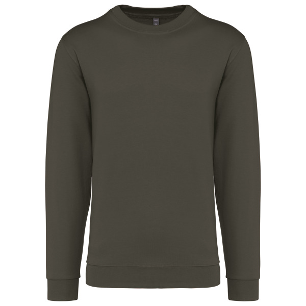 Sweater ronde hals Dark Khaki XS