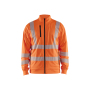 Sweatshirt met rits High Vis