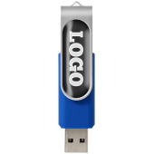 Rotate Doming USB - Koningsblauw - 32GB