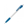 Balpen Cosmo grip hardcolour - Wit / Licht Blauw