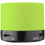 Duck cilinder Bluetooth® speaker met rubberen afwerking - Lime