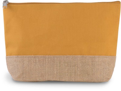 Zakje van katoencanvas en jute Zakje van katoencanvas en jute