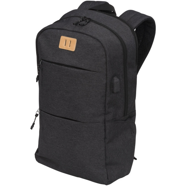 Cason 15" laptop backpack 17L - Charcoal