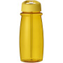H2O Active® Pulse 600 ml sportfles met tuitdeksel - Geel