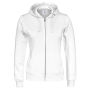 Cottover Gots Full Zip Hood Lady white 3XL