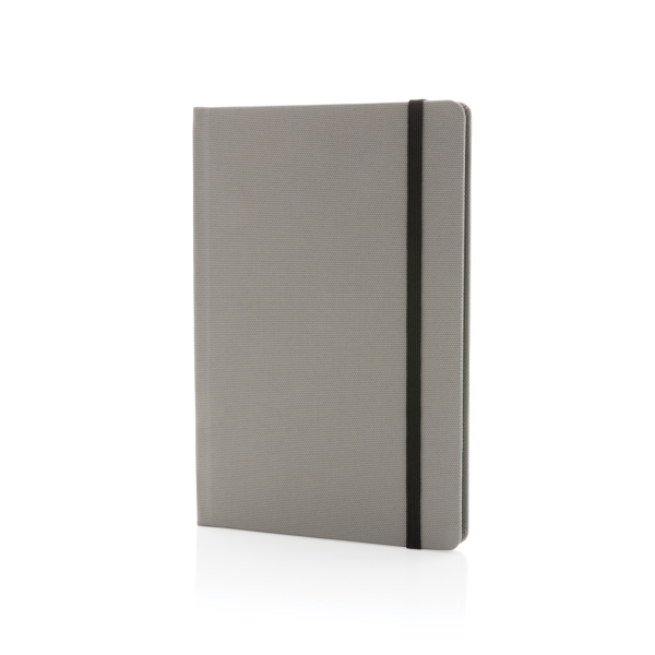 GRS-gecertificeerd RPET A5-notitieboek, grijs
