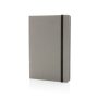 GRS certified RPET A5 notebook, grey