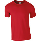 Softstyle Crew Neck Men's T-shirt Red 5XL