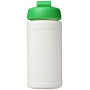 Baseline® Plus 500 ml sportfles met flipcapdeksel - Wit/Groen